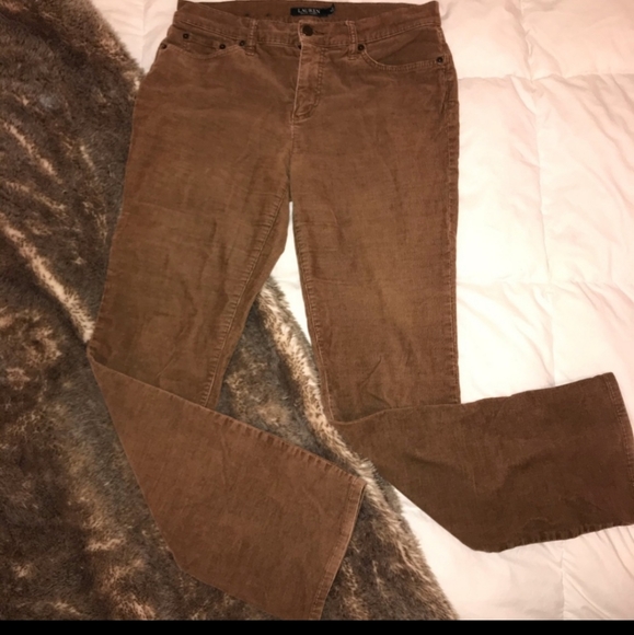 Ralph Lauren Red Corduroy Pants - Picture 2 of 7